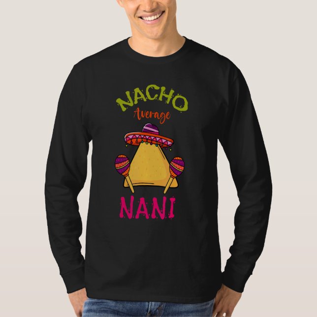 T-shirt Nacho Moyenne Nani Cinco De Mayo Grandmoth (Devant)