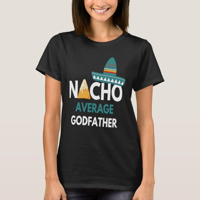 T-shirt Nacho Moyenne Parrain Cinco De Mayo (Devant)