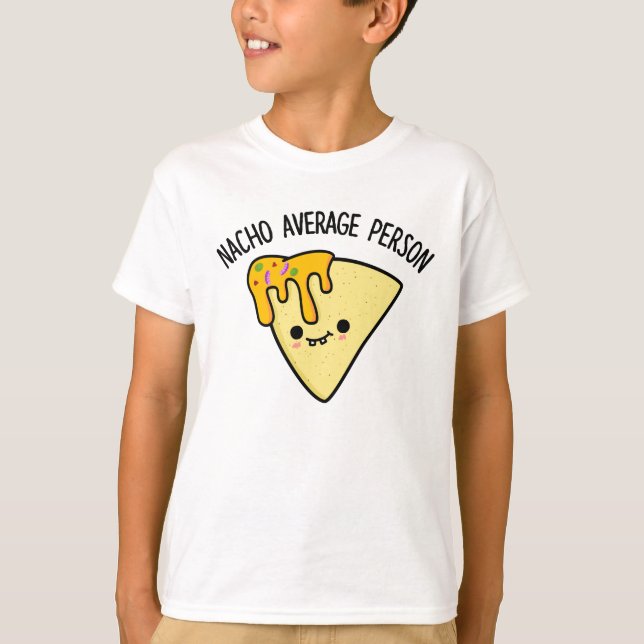 T-shirt Nacho Moyenne personne amusant jeu de nourriture (Devant)