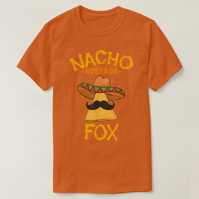 T-shirt Nacho Moyenne Pour Nom Personnalisé Funny Taco (Design devant)