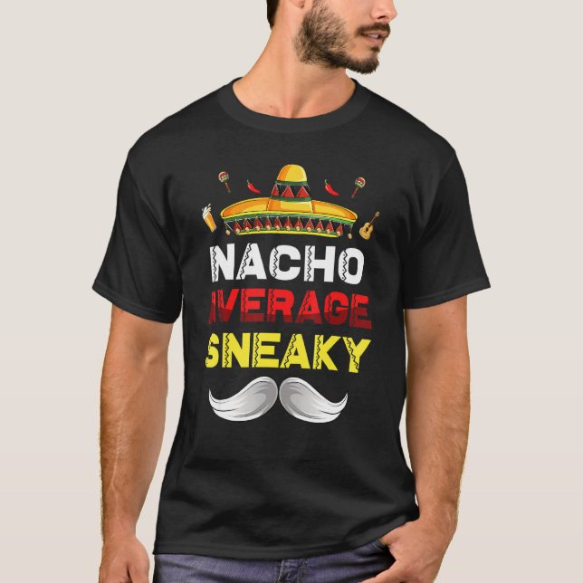 T-shirt Nacho Moyenne Sneake Gnome Funny Cinco De Mayo Mex (Devant)