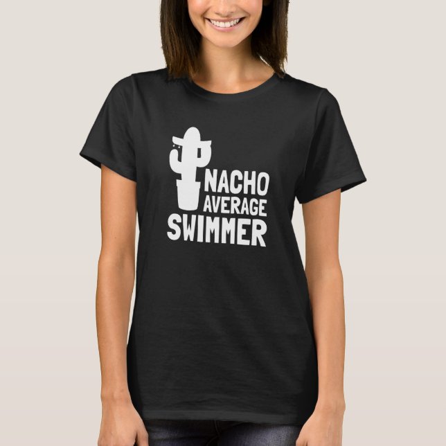 T-shirt Nacho nage moyen nager 1 (Devant)