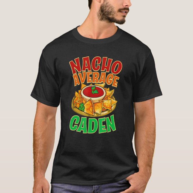 T-shirt Nacho Nom moyen du cadet Taco Surnom mexicain Foot (Devant)