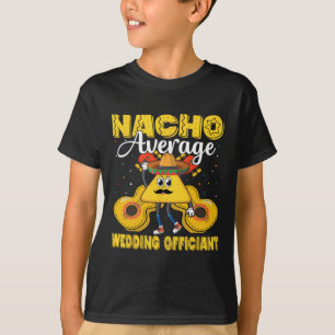 T-shirt Nacho Officier Mariage Moyen Mexicain Cinco De M