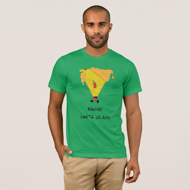 T-shirt Nacho Santa Claus (Devant entier)