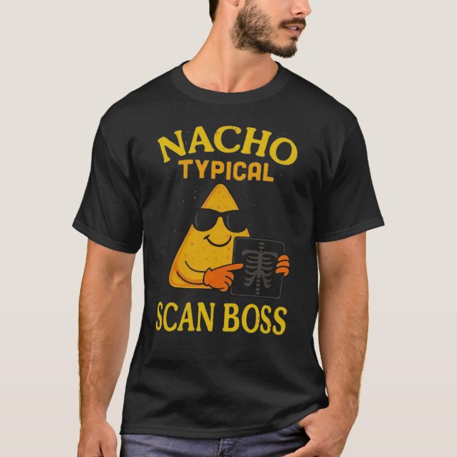 T-shirt Nacho Typical Scan Boss (Devant)