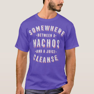 T-shirt Nachos amusant et un nettoyage de jus Tortilla Veg