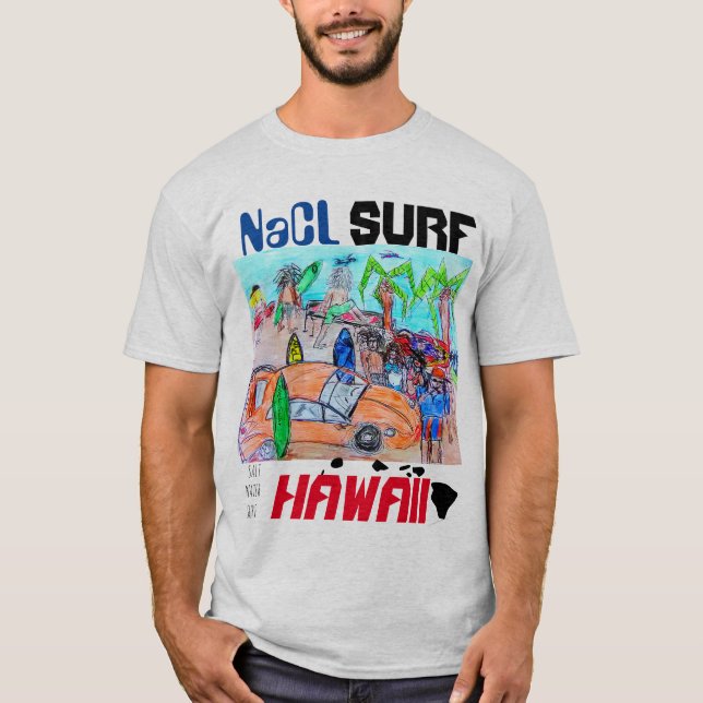 T-shirt NaCL HAWAII SURF (Devant)