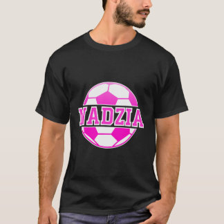 T-shirt Nadzia Nom Filles Football Jouer Football Sport Ve