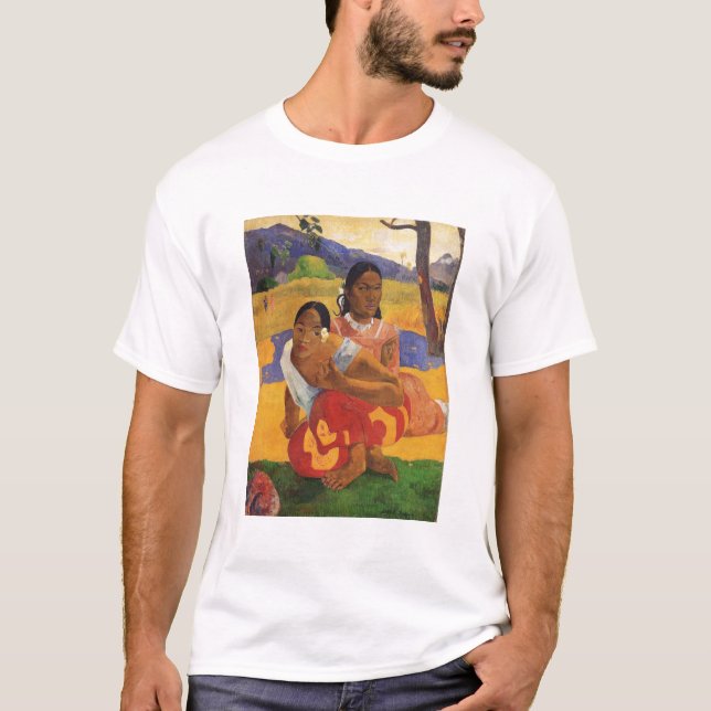 T-shirt "Nafea Faa Ipoipo" - Paul Gauguin (Devant)