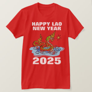 T-shirt Naga du Nouvel An Lao 2025