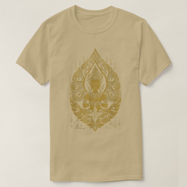 T-shirt Naga Roi des Serpents Dieu de l'Inde Talisman hind (Design devant)