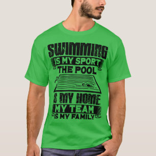 T-shirt nage Cadeau de natation 6