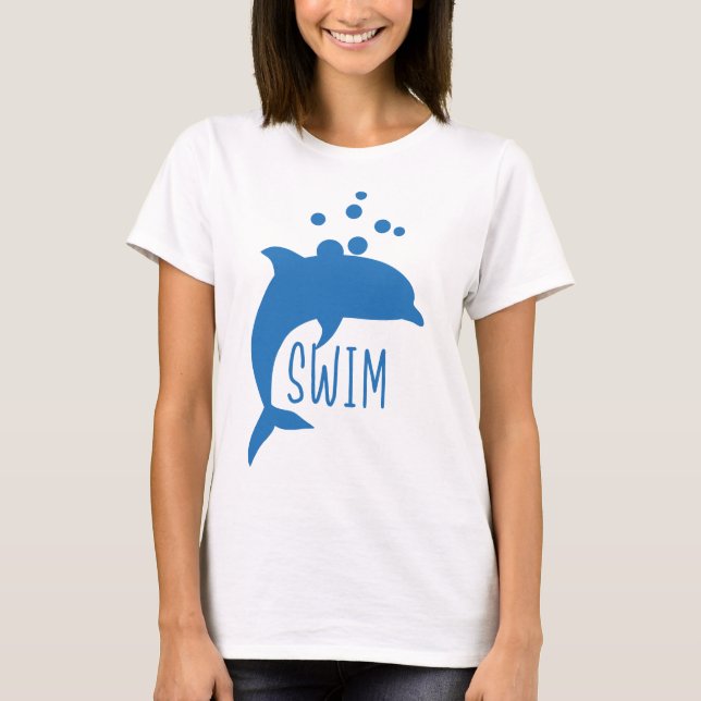 T-shirt Nage dauphin (Devant)
