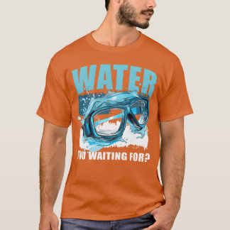 T-shirt Nage de natation drôle Sports de nageur Pratique d