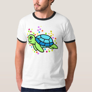 T-shirt nage des tortues