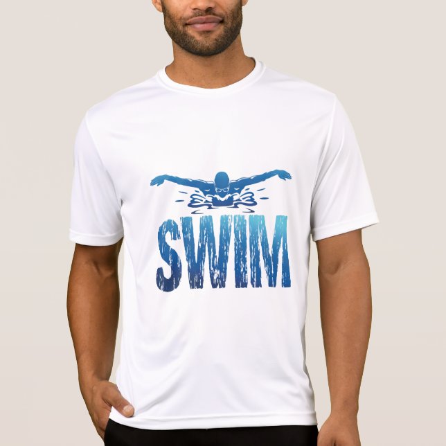T-shirt Nage - Nage Vintage (Devant)