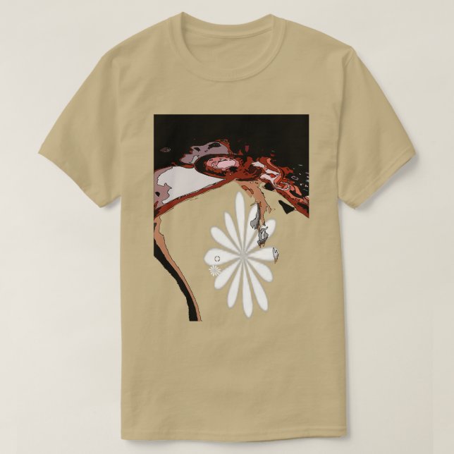 T-shirt Nage sur Redhead (Design devant)