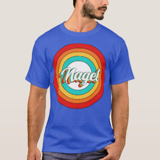 T-shirt Nagel Nom Chemise Vintage Nagel Cercle