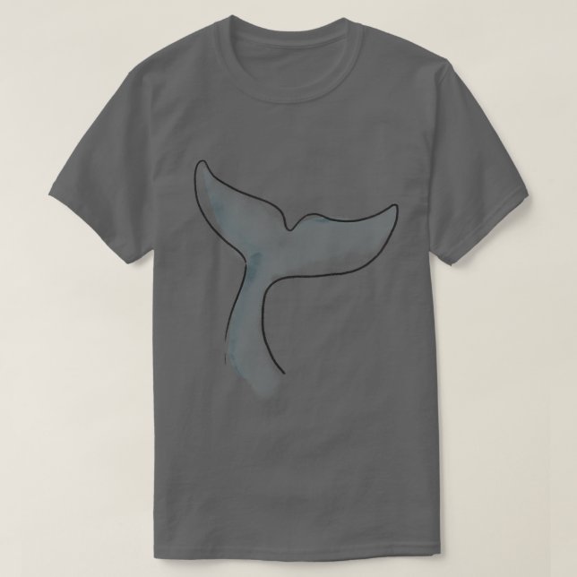 T-shirt Nageoire de baleine (Design devant)