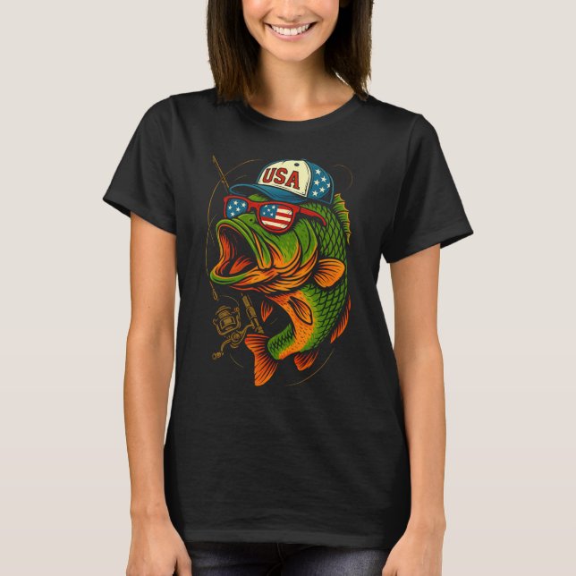 T-shirt Nageoires Américaines (Devant)