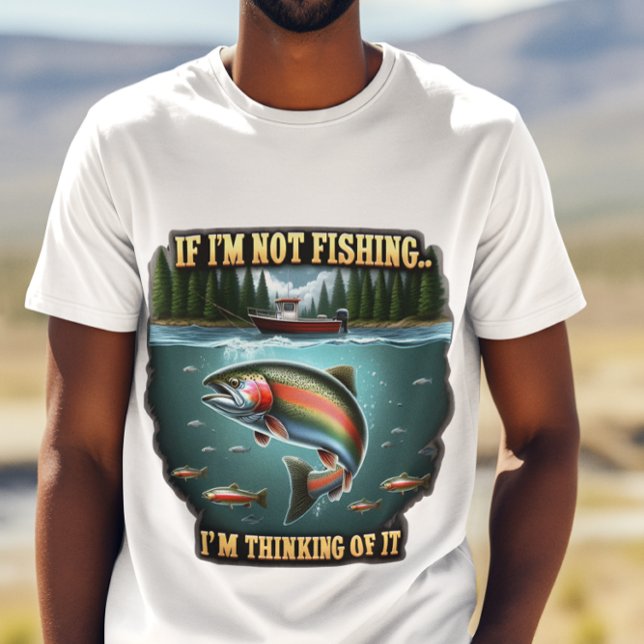 T-shirt Nager de poisson majestueux passer un bateau de pê (Créateur téléchargé)