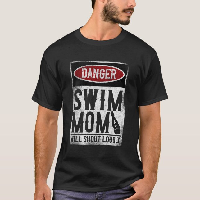 T-shirt Nager Nager Danger Nager Maman (Devant)