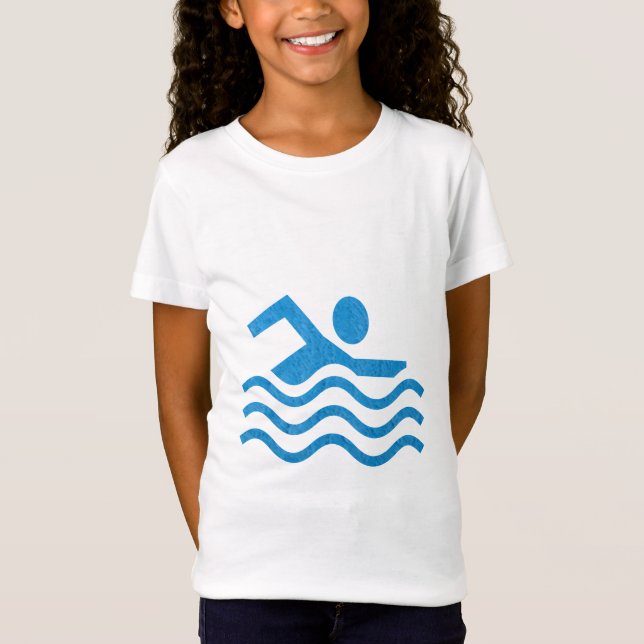 T-Shirt Nageur 101 de bain de succès de natation du (Devant)