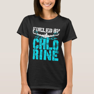 T-shirt Nageur alimenté par le chlore Piscine