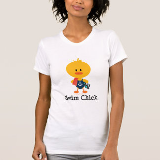 T-shirt Nageur de poussin de bain