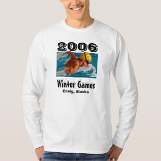 T-shirt nageur, jeux d'hiver, 2006, Craig, Alaska