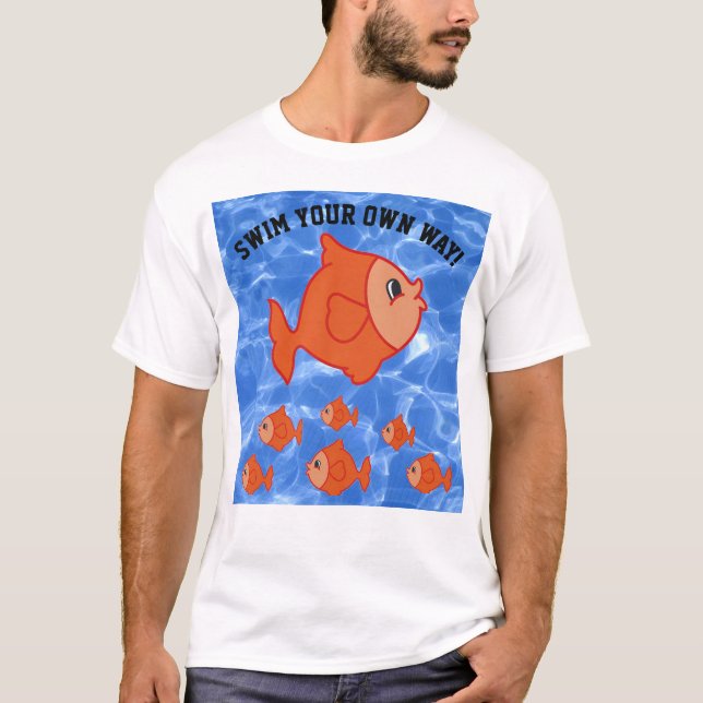 T-shirt Nagez à Votre Manière (Devant)