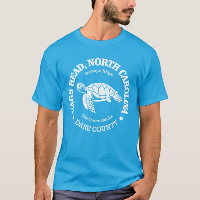 T-shirt Nags Head (tortue de mer) (Devant)