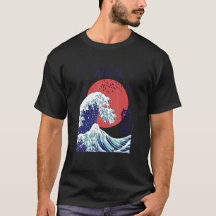 T-shirt Naha City Kanagawa Retro Wave Japon