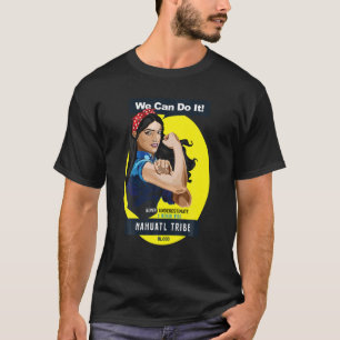 T-shirt Nahuatl Une Indienne Indienne Mexicaine N'A Jamais