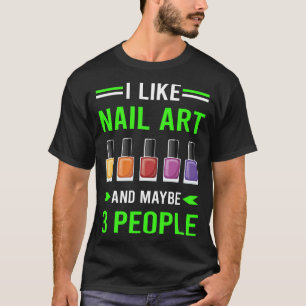 T-shirt Nail Art Nails Tech Manicuriste pédicuriste manucu