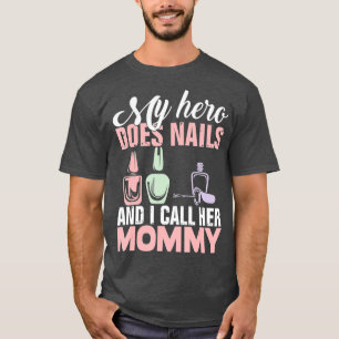 T-shirt Nail Tech pour Women Nail Technicians