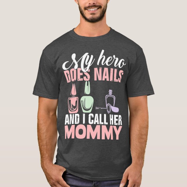 T-shirt Nail Tech pour Women Nail Technicians (Devant)