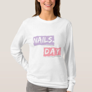 T-shirt Nails Day - Manucure douce - Making Nails