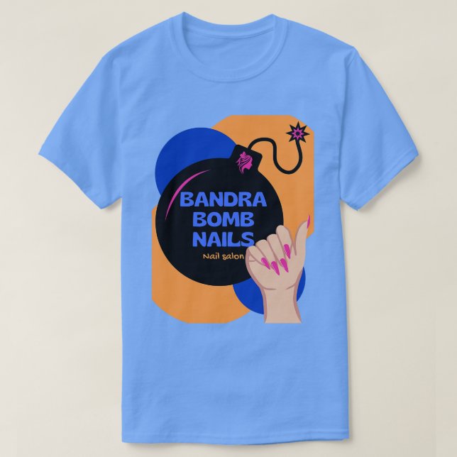 T-SHIRT NAILS DE BOMBE RA (Design devant)