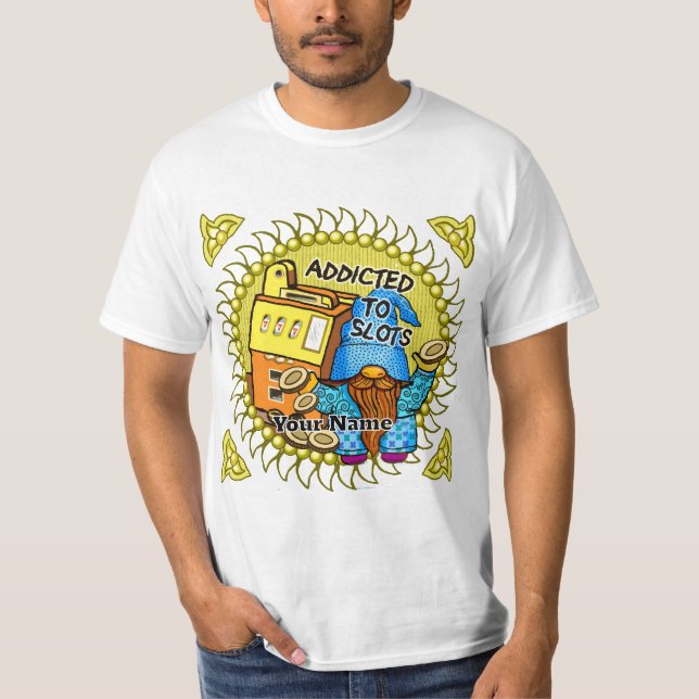T-shirt Nain de créneaux de joie (Devant)