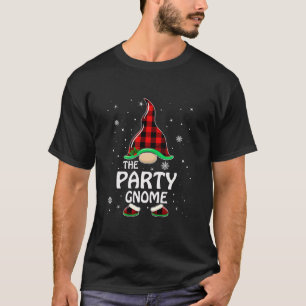 T-shirt Nain de Fête Buffalo Plaid Famille Correspondante