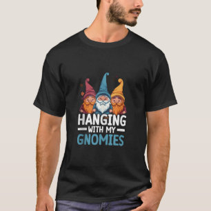 T-shirt Nain de jardin Halloween Trick Or Treat Épouvantab
