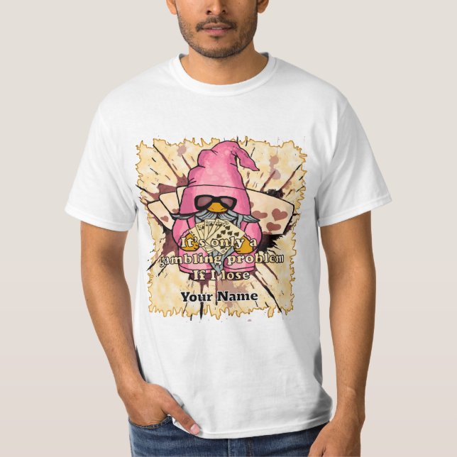 T-shirt Nain de problème de jeu (Devant)