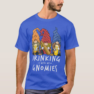 T-shirt Nains de Bière Buvant avec Mes Nainées de Bière Bu