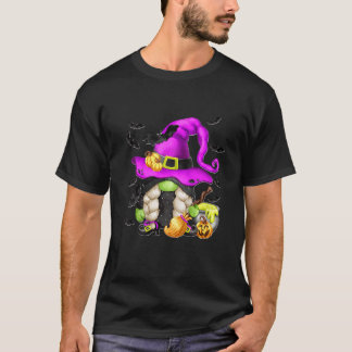 T-shirt Nains sorciers pour enfants Filles Violet Hallowee