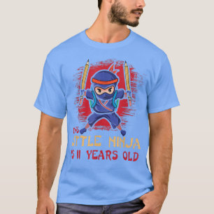 T-shirt Naissance 11 ans Samurai Japon Japonais