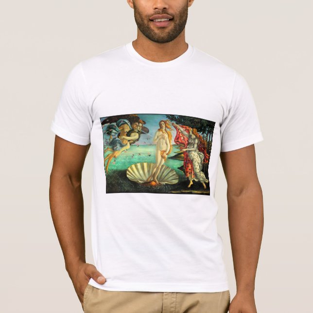 T-shirt Naissance de Botticelli de Vénus (Devant)