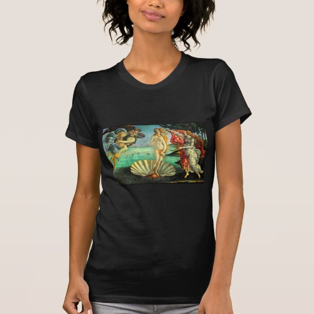 T-shirt Naissance de Botticelli de Vénus (Devant)