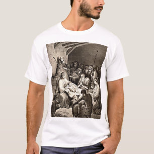 T-shirt Naissance de la chemise de Jésus-Christ-Enfant